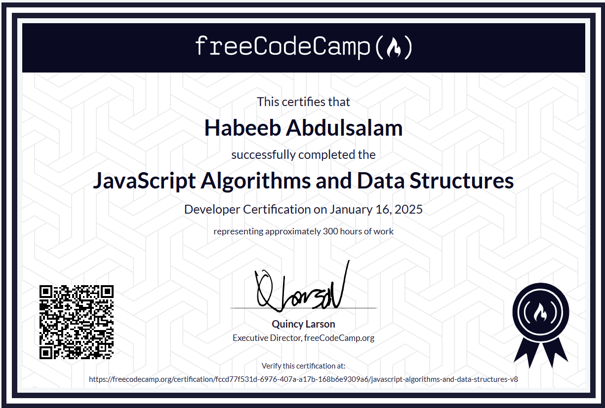 Certificate 2
